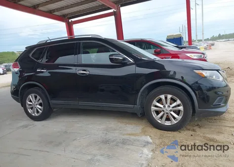 2015 Nissan Rogue Sv из США, поврежденный, VIN KNMAT2MV6FP583476
